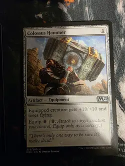 MTG 1x Colossus Hammer # 223 Core Set 2020 M20 Modern Magic the Gathering x1 NM - Image 1