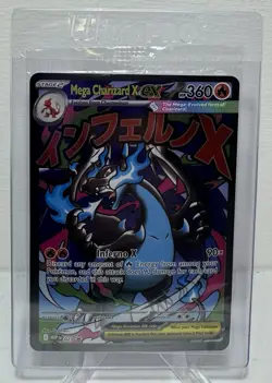 Pokemon Mega Charizard X ex 023 Mega Evolution Promo Factory Sealed 💎💎💎 - Image 1