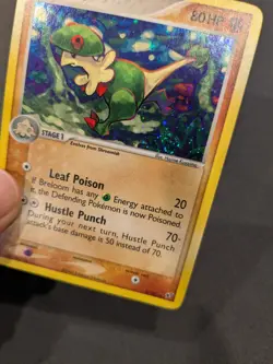 SWIRL! Pokemon TCG Breloom EX Deoxys 3/107 Holo Rare 2005 - Image 2