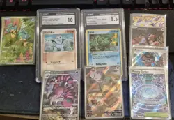 Pokemon Tcg AR/slab Lot CGC Nihil Zero - Image 1