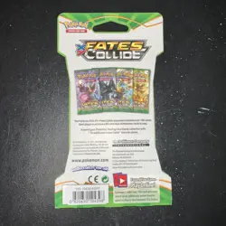 Pokemon TCG XY Fates Collide Sleeved Booster Pack Alakazam Art - Image 2