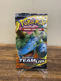 Pokemon TCG Sun And Moon Team Up Boster Pack Venusuar & Celebi - Image 1