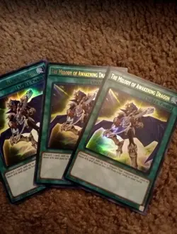 3x The Melody Of Awakening Dragon Ultra Rare LDK2-ENK26 LP - Image 1
