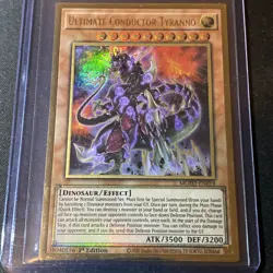 Ultimate Conductor Tyranno MGED-EN014 Maximum Gold: El Dorado 1st Edition - Image 1