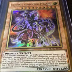 Ultimate Conductor Tyranno MGED-EN014 Maximum Gold: El Dorado 1st Edition - Image 3