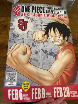 Monkey D Luffy (College Basketball US Voyage) One Piece Promotion - Sealed - Image 4