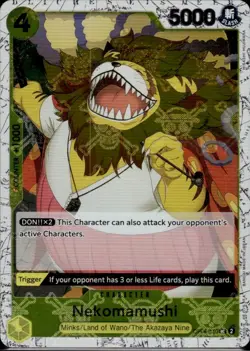 Nekomamushi OP06-110 (Jolly Roger Foil) - Premium Booster (PRB-01) - One Piece - Image 1