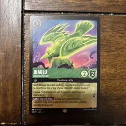 Diablo - Devoted Herald 70/204 Ursula's Return Regular Disney Lorcana - Image 1