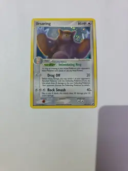 Pokemon TCG Ursaring EX Unseen Forces Holo Card 18/115 Rare - Image 1