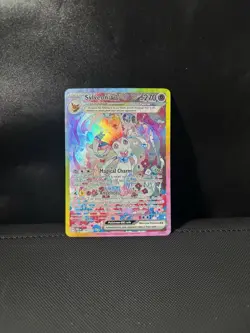 Pokemon Sylveon EX Grading Contender TCG Card Sir 156/131 Prismatic Evolutions - Image 1