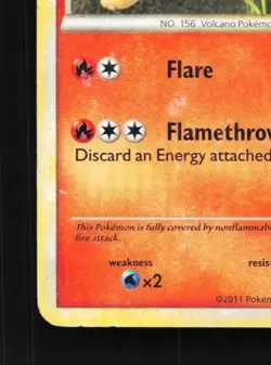 Quilava 49/95 HP Call of Legends English Pokemon Card TCG - Image 2