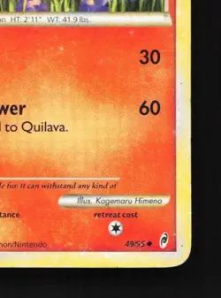Quilava 49/95 HP Call of Legends English Pokemon Card TCG - Image 3
