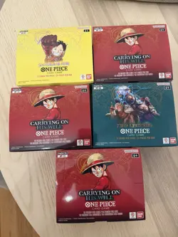 TCG ONE PIECE BULK cards Common Uncommon and Rares - Image 1