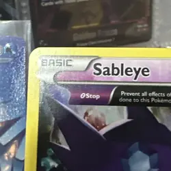 Pokemon TCG Sableye Black Star Promos Holo Card XY92 - Image 2