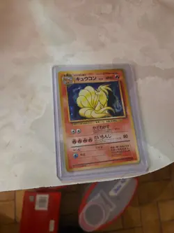 Ninetales 038 Holo Japanese Base Set Vintage Pokemon Card WOTC TCG - Image 1