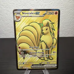 Ninetales EX 186/165 Full Art - Scarlet & Violet: 151 - Pokemon Card TCG - Image 1
