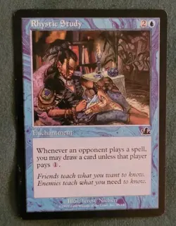 Rhystic Study - Prophecy - Magic Card - Image 1