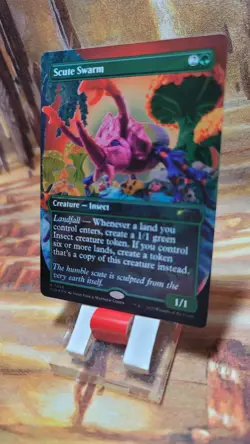 MTG Scute Swarm#7048🌈Foil SLD Play-Doh Squishful Thinking Extra Life 2025 - Image 3