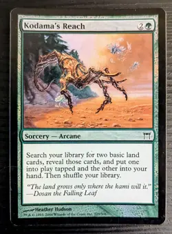 Kodama's Reach **FOIL** [Champions of Kamigawa] - MtG Magic the Gathering - Image 1
