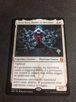 Promo Stamped Elesh Norn, Mother of Machines - ONE - NM - Magic The Gathering - Image 1