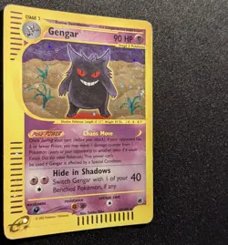 Pokemon EXPEDITION - #13/165 Gengar - Holo - ENG - SWIRL - Moderately Played - Image 5