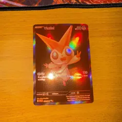 Pokemon Victini 172/086 White Flare Black and White Rare English TCG - Image 3