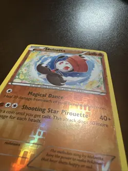 Meloetta 86/113 Reverse Holo Rare Pokemon TCG Legendary Treasures MP - Image 2