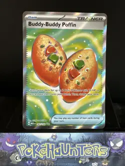 Pokemon Card Buddy-Buddy Poffin 167/132 Mega evolutions Near Mint - Image 1