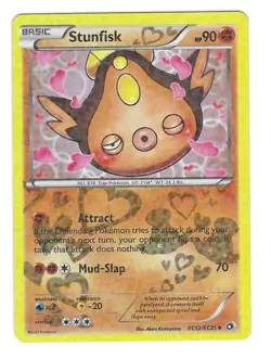 Pokemon TCG: Stunfisk - RC12/RC25 - Legendary Treasures: Radiant Collection - LP - Image 1