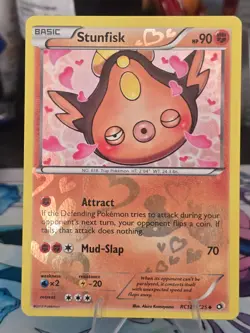 Pokemon TCG: Stunfisk - RC12/RC25 - Legendary Treasures: Radiant Collection - LP - Image 3