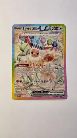 Eevee EX 167/131 SIR SV Prismatic Evolutions Pokemon 2025 Fresh Pull MINT - Image 1