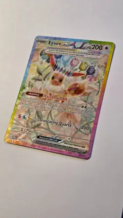 Eevee EX 167/131 SIR SV Prismatic Evolutions Pokemon 2025 Fresh Pull MINT - Image 3