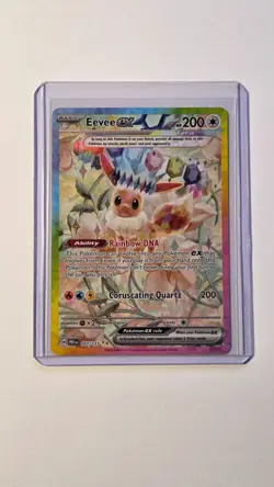 Eevee EX 167/131 SIR SV Prismatic Evolutions Pokemon 2025 Fresh Pull MINT - Image 5