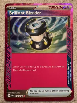 Brilliant Blender 164/191– Pokemon TCG Surging Sparks – ACE Rare Holo – M/NM - Image 2