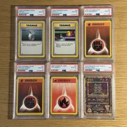 2000 Pokemon Game Promo Ancient Mew PSA 7 1999 Potion Shadowless 94 95 97 98 LOT - Image 1
