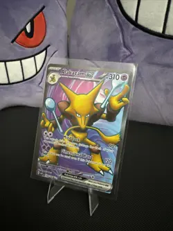 Alakazam ex 188/165 S&V 151 Full Art Ultra Rare Pokemon TCG - NM - Image 1