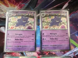Gengar 094/165 Cosmos Holo Pokemon 151 Sam’s Club Promo Lot 4 (3 W/ Swirls) 🌀 - Image 3