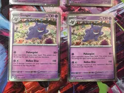 Gengar 094/165 Cosmos Holo Pokemon 151 Sam’s Club Promo Lot 4 (3 W/ Swirls) 🌀 - Image 4