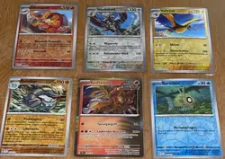 Pokemon Sammlung 6 Holo Karten Sturmische Funken Deutsch NM Pokemon - Image 1