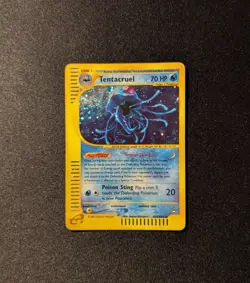 Pokemon AQUAPOLIS - #H26/H32 Tentacruel - Holo - ENG - SWIRL - Moderately Played - Image 3