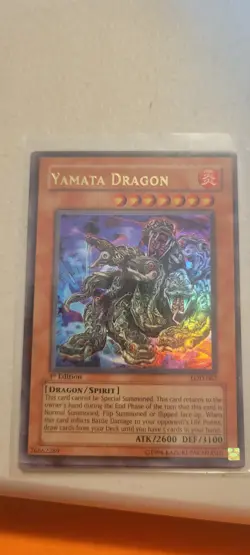 Yamata Dragon LOD-067 1st Edition Yu-Gi-Oh 🔥 Pack Fresh Never Played - Image 3