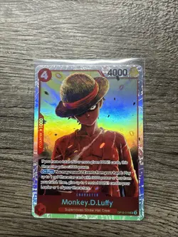 One Piece CCG Monkey.D.Luffy OP12-015 Foil Legacy of the Master - Image 1