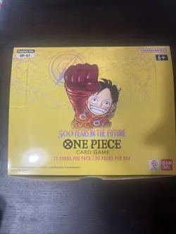 One Piece OP-07 500 Years in the Future Booster Box UNSEALED ENGLISH - Image 1