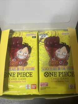 One Piece OP-07 500 Years in the Future Booster Box UNSEALED ENGLISH - Image 2