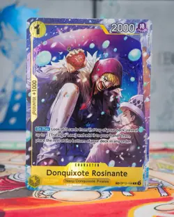 Donquixote Rosinante TR - OP12-108 The Azure Sea's Seven Foil English - Image 1