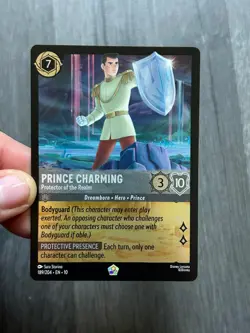 Prince Charming Protector of the Realm Lorcana Legendary Foil 189/204 Whispers - Image 4
