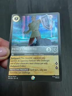 Prince Charming Protector of the Realm Lorcana Legendary Foil 189/204 Whispers - Image 5