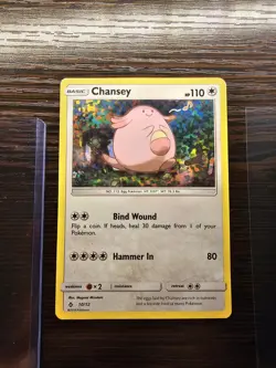 Chansey - 10/12 010/012 McDonald's Promos 2018 Pokemon Card MP -- L33 - Image 1
