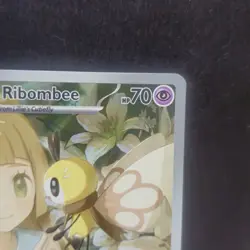 Pokemon TCG Lillie's Ribombee Journey Together 164/159 Illustration Rare NM Card - Image 3