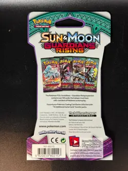 Pokemon Card - Guardians Rising - Sun & Moon - 4 Pack Lot Set Factory Sealed - Image 3